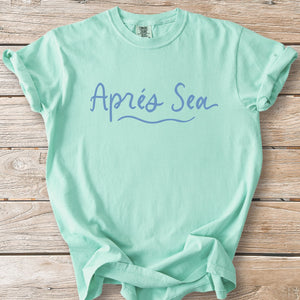 Apres Sea Script Tee