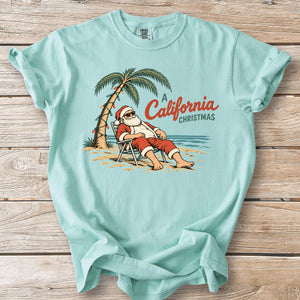 Beach Santa Tee