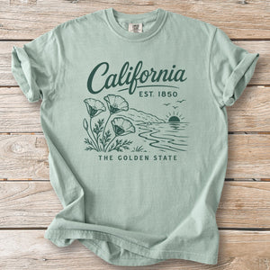 California Poppies Landmark Tee