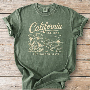 California Poppies Landmark Tee