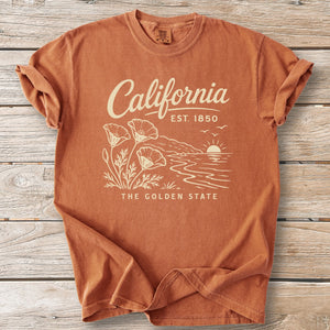 California Poppies Landmark Tee