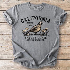 California Quail Tee