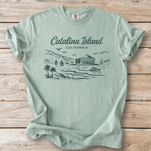 Catalina Island Landmark Tee