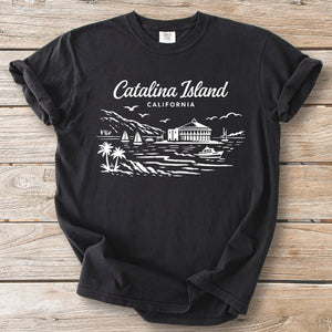 Catalina Island Landmark Tee