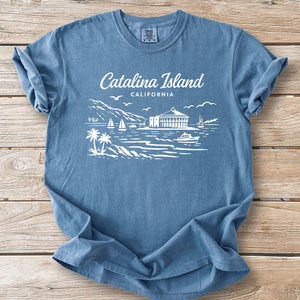 Catalina Island Landmark Tee