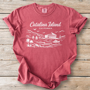 Catalina Island Landmark Tee