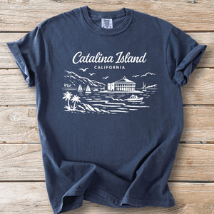 Catalina Island Landmark Tee