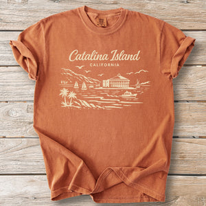 Catalina Island Landmark Tee