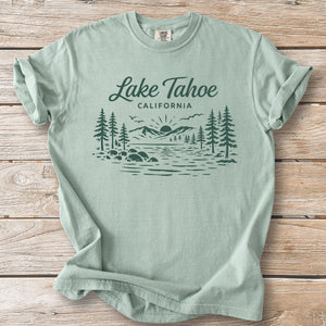Lake Tahoe Landmark Tee