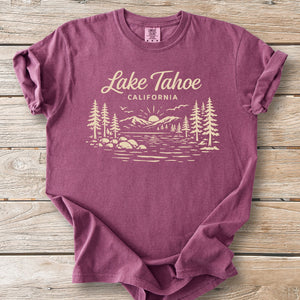 Lake Tahoe Landmark Tee
