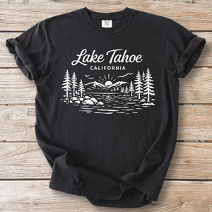 Lake Tahoe Landmark Tee