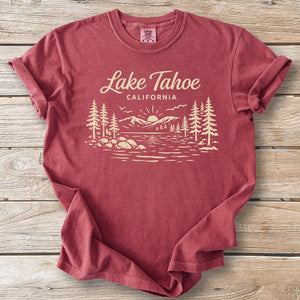 Lake Tahoe Landmark Tee
