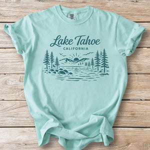 Lake Tahoe Landmark Tee