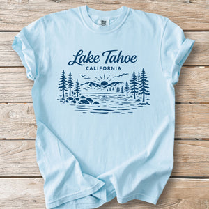 Lake Tahoe Landmark Tee
