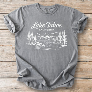 Lake Tahoe Landmark Tee