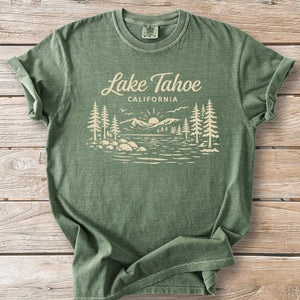 Lake Tahoe Landmark Tee