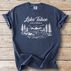 Lake Tahoe Landmark Tee