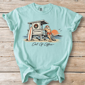 Lifeguard Santa Tee