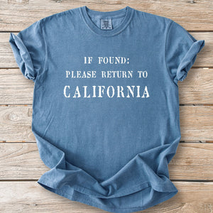 Return to California Tee