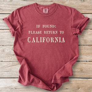 Return to California Tee