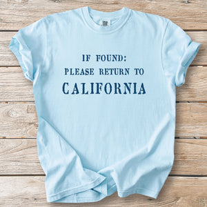 Return to California Tee