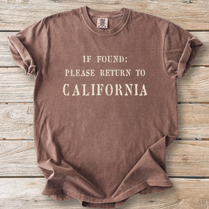 Return to California Tee