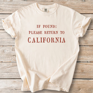 Return to California Tee