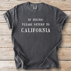 Return to California Tee