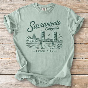 Sacramento Landmark Tee