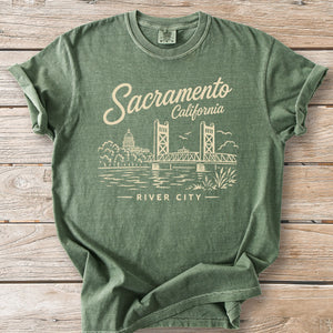 Sacramento Landmark Tee