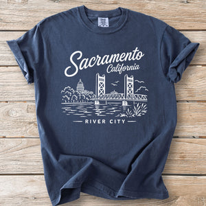 Sacramento Landmark Tee