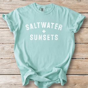 Saltwater + Sunsets Tee