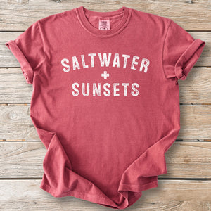 Saltwater + Sunsets Tee