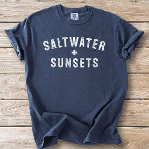 Saltwater + Sunsets Tee