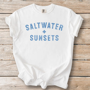 Saltwater + Sunsets Tee