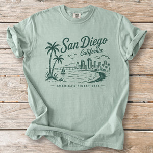 San Diego Landmark Tee