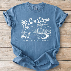 San Diego Landmark Tee