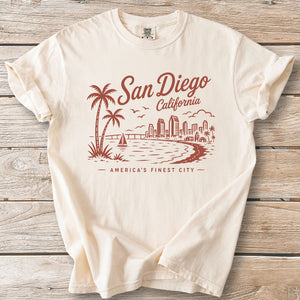 San Diego Landmark Tee