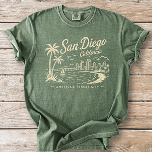San Diego Landmark Tee