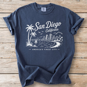 San Diego Landmark Tee