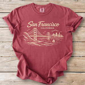 San Francisco Landmark Tee