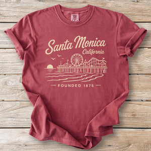 Santa Monica Landmark Tee