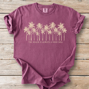 Sketch Palms Tee