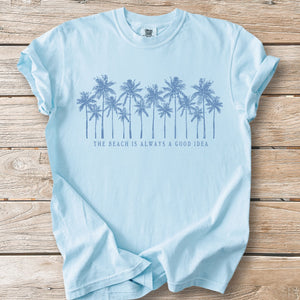 Sketch Palms Tee