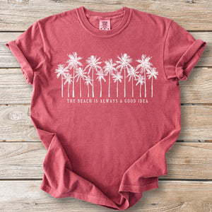 Sketch Palms Tee