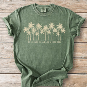 Sketch Palms Tee