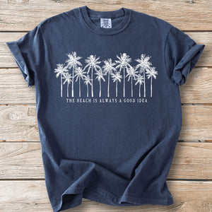 Sketch Palms Tee