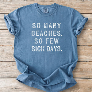 So Many Beaches Tee