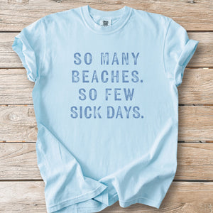 So Many Beaches Tee
