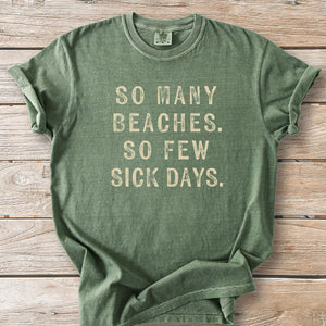 So Many Beaches Tee
